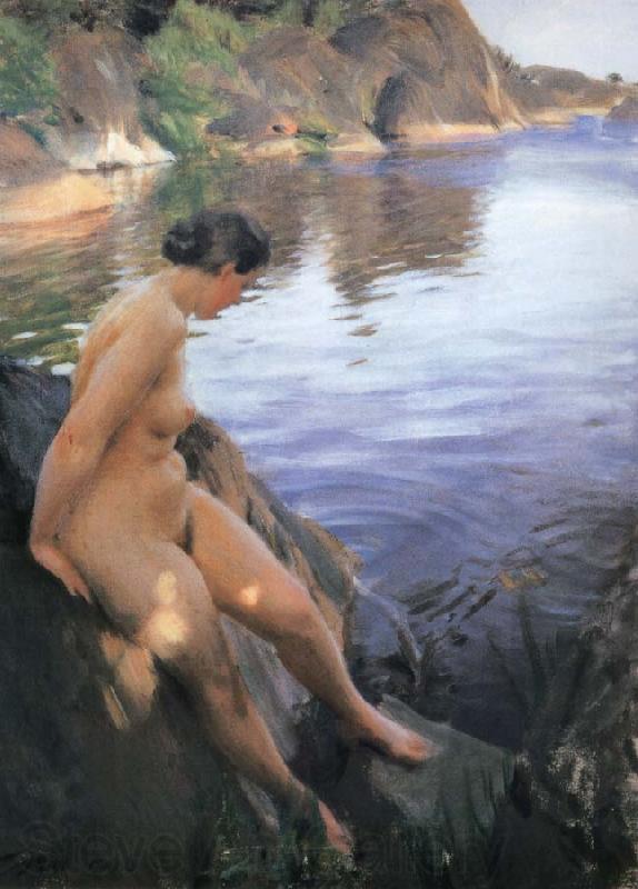 Anders Zorn Unknow work 100 Germany oil painting art